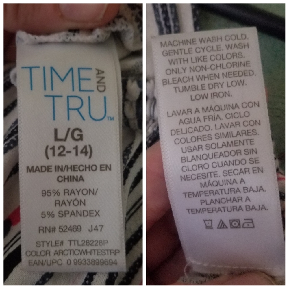 3 Off the shoulder blouses shirt Large - Picture 7 of 7